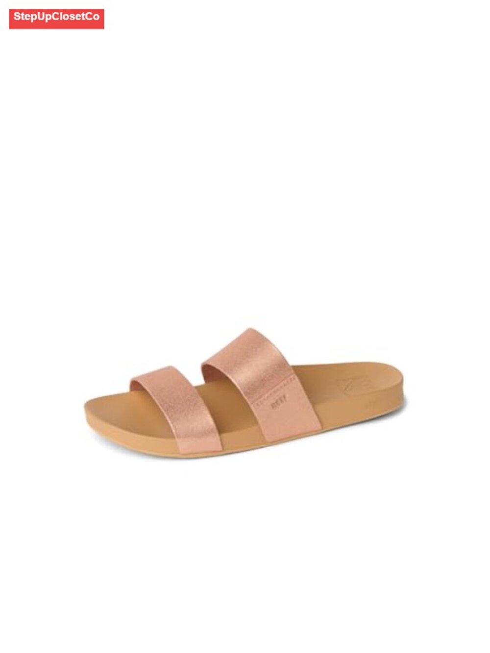 Super Soft Vegan Leather Slide Sandals with Arch Support